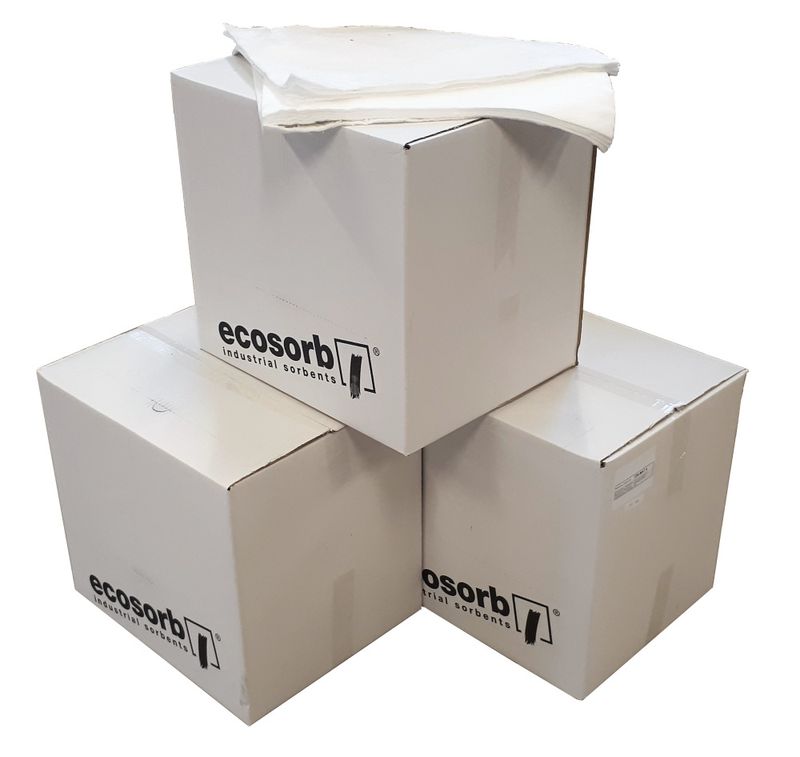 ECOSORB® absorberende ark - Oljeabsorbent 200g/m2